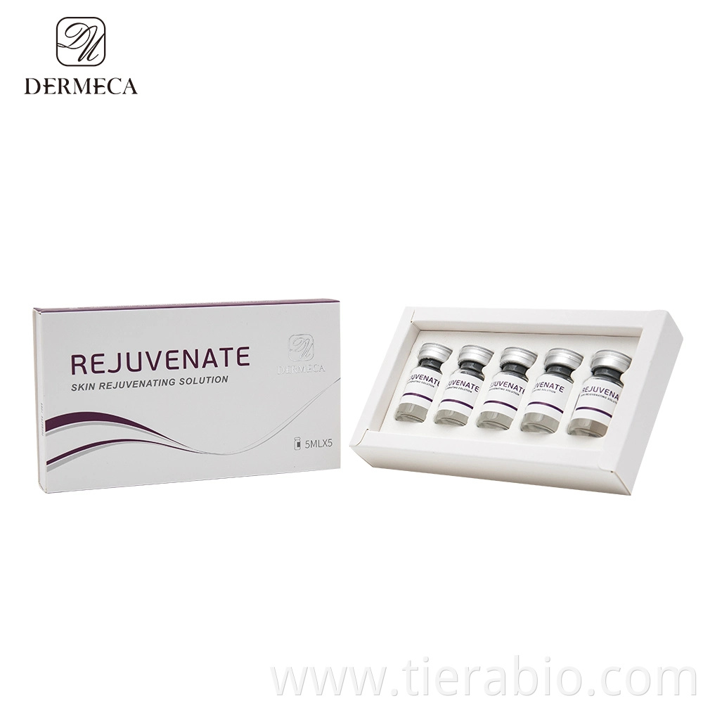 Skin Rejuvenate Solution Mesotherapy Cocktail Hyaluronic Acid Vials Injectable Anti Aging Gluthatione for Face